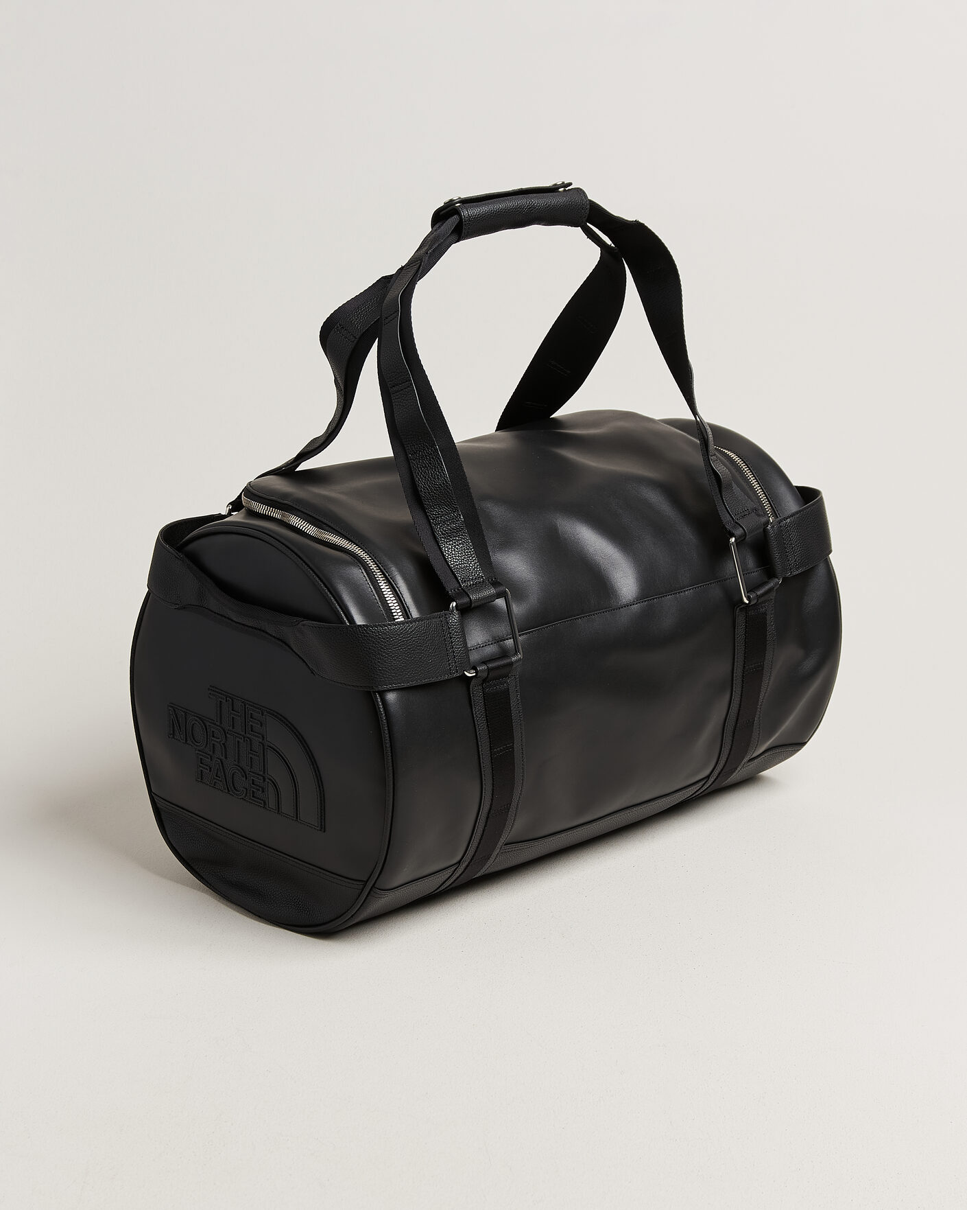 Men | Bags | The North Face | Anniversary Base Camp Duffel Leather Black
