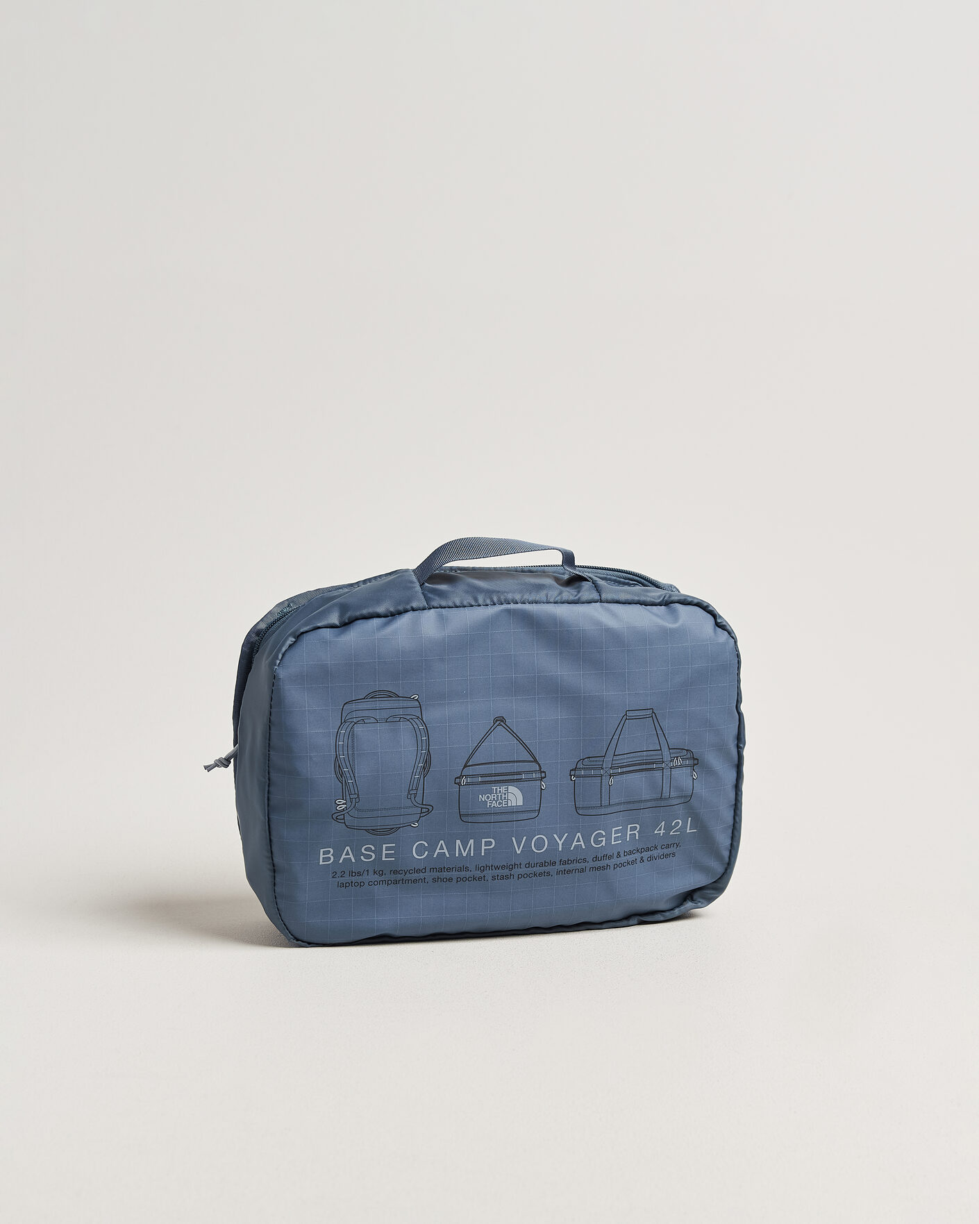 Men | Bags | The North Face | Base Camp Voyager Duffel 42 Granite Grey