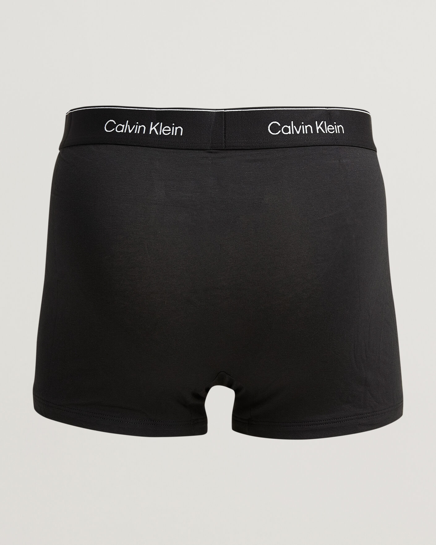Men | Underwear & Socks | Calvin Klein | 3-Pack Icon Cotton Stretch Relaxed Trunk Black
