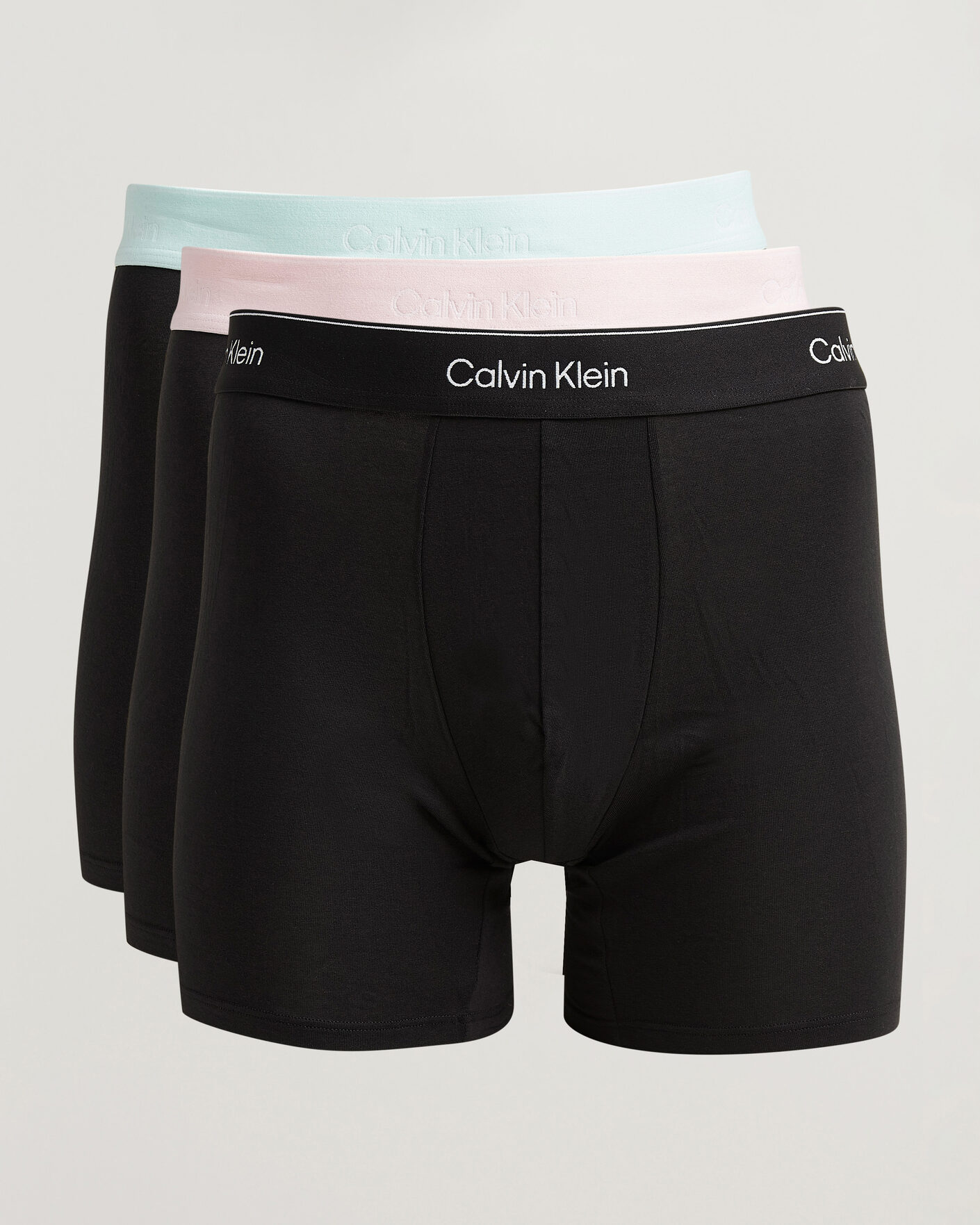 Men | Underwear & Socks | Calvin Klein | 3-Pack Icon Cotton Stretch Boxer Brief Black