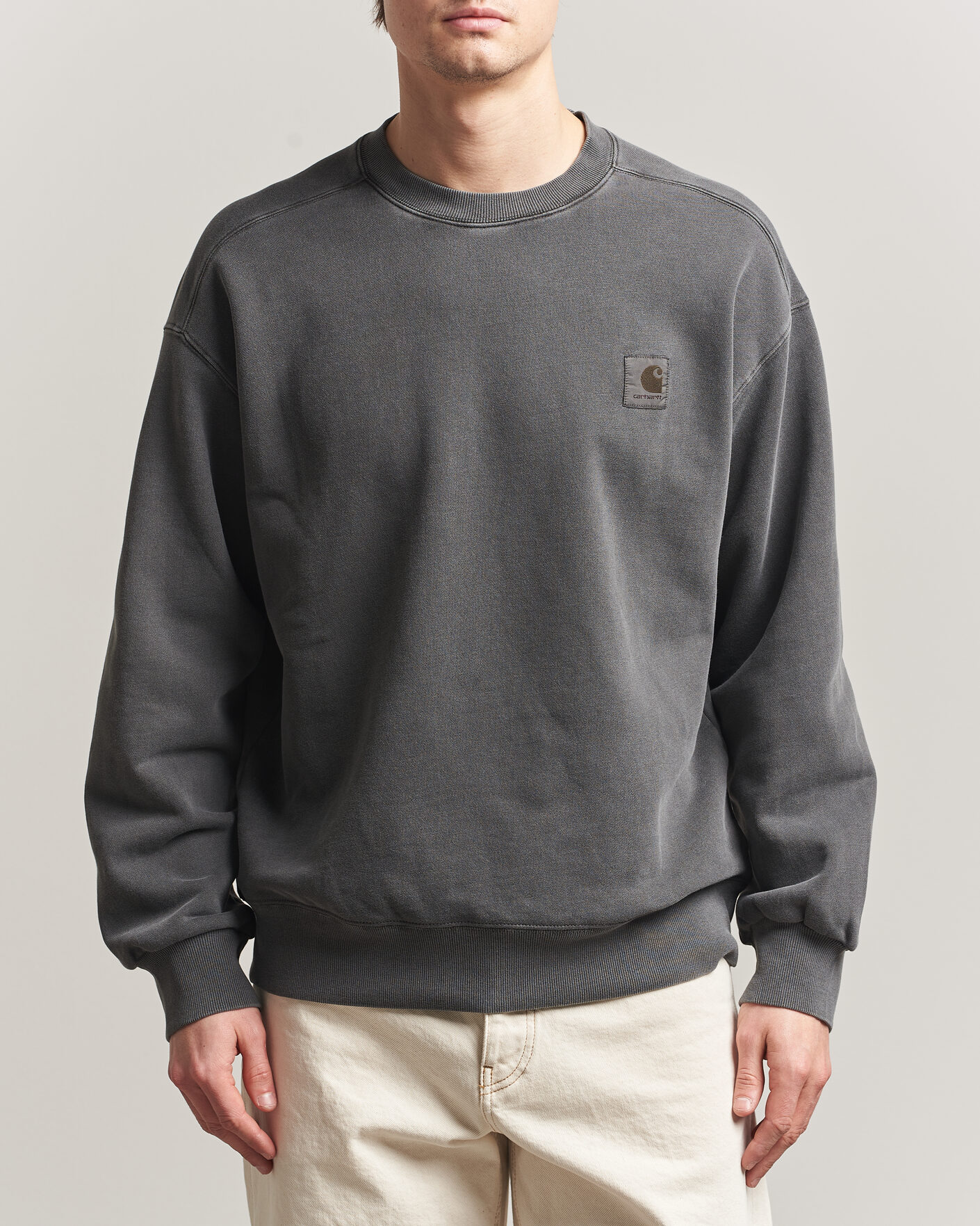 Men | Sweaters & Knitwear | Carhartt WIP | Nelson Sweatshirt Black