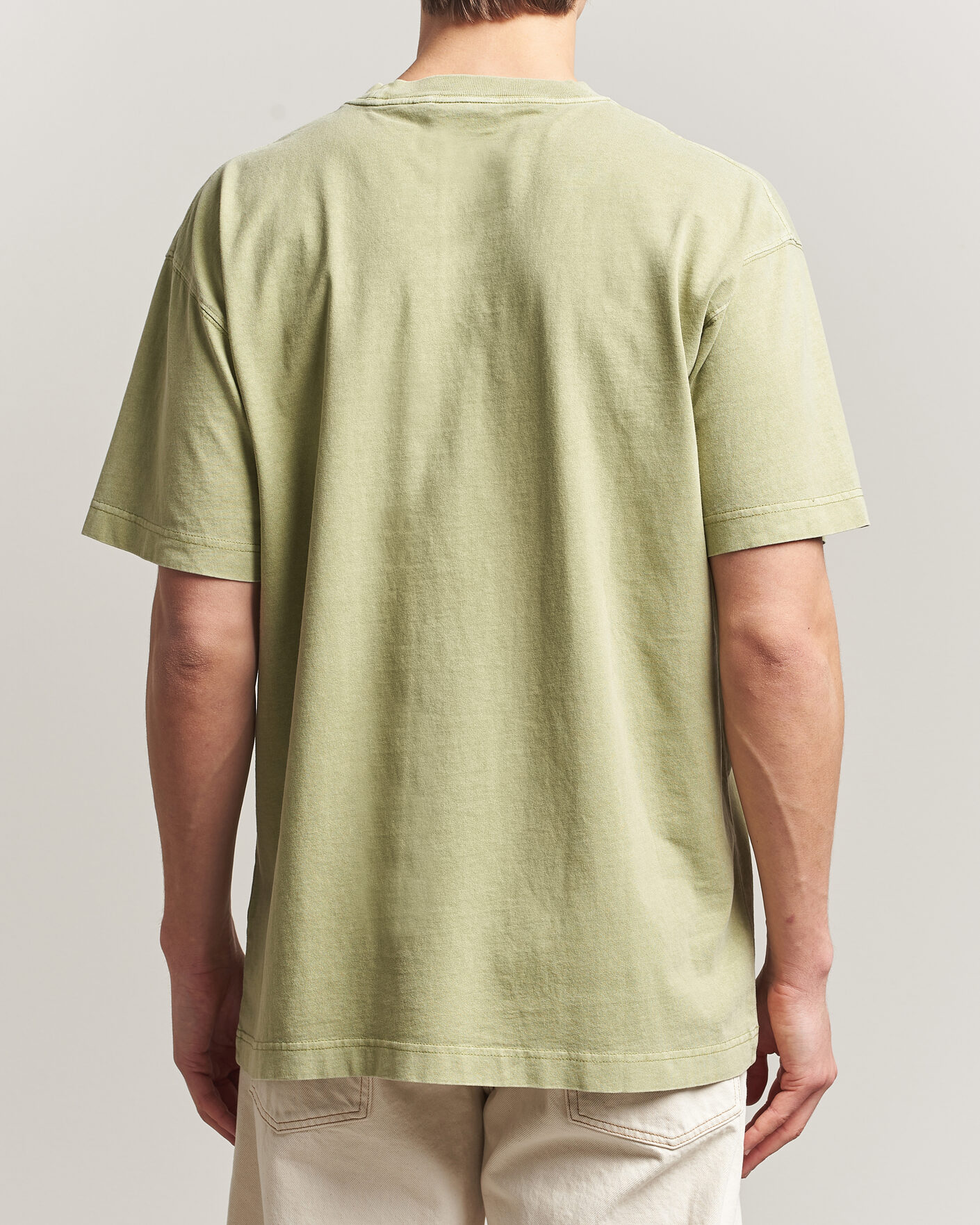 Men | T-Shirts | Carhartt WIP | Nelson Cotton T-Shirt Gentle Green