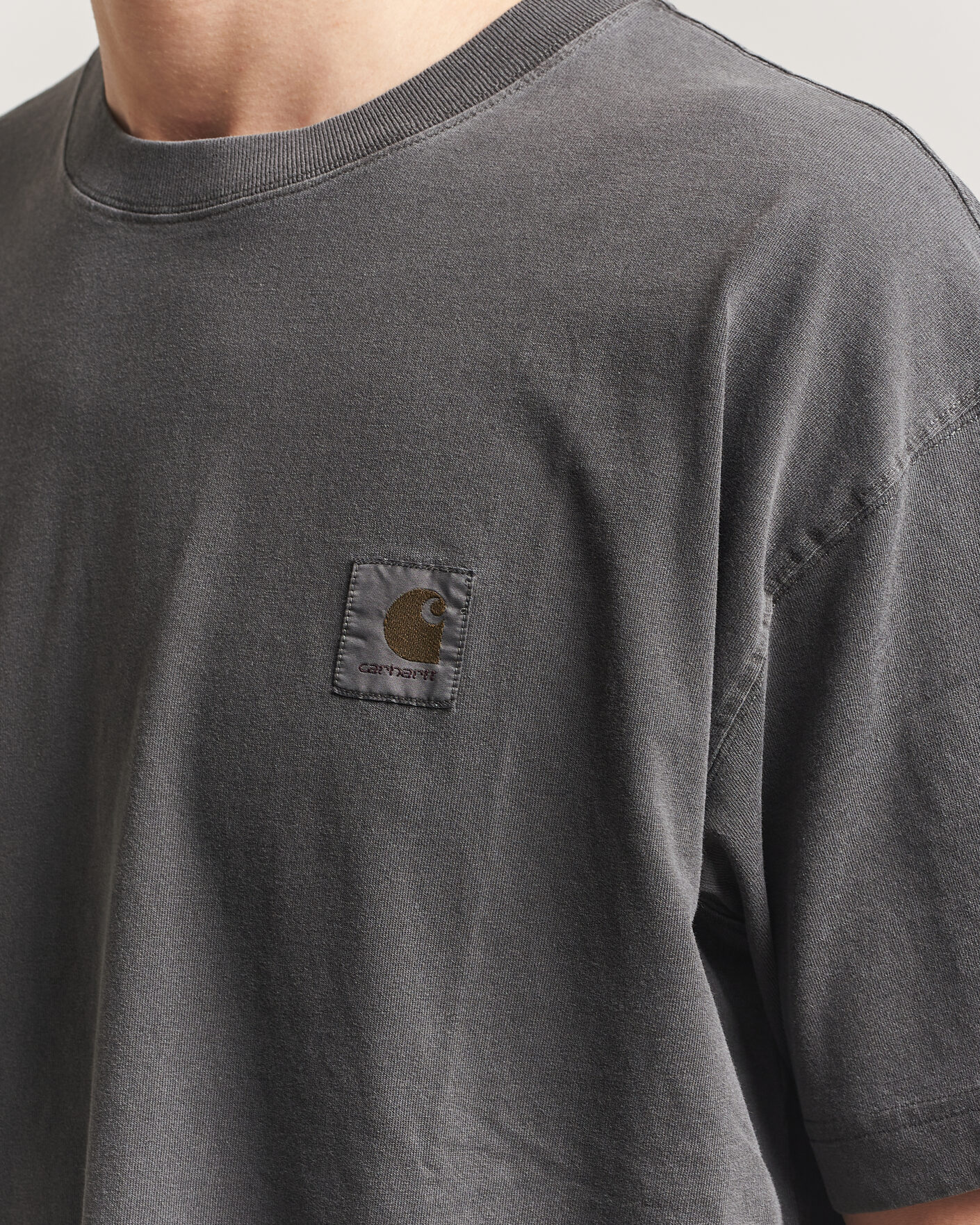 Men | T-Shirts | Carhartt WIP | Nelson Cotton T-Shirt Black