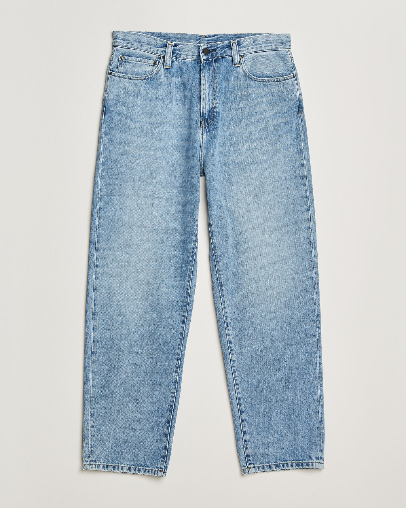 Men | Shirts | Carhartt WIP | Aaron Pant Smith Denim Burst Washed