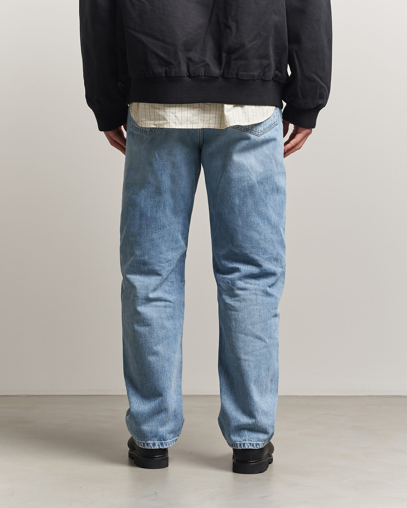 Men | Shirts | Carhartt WIP | Aaron Pant Smith Denim Burst Washed