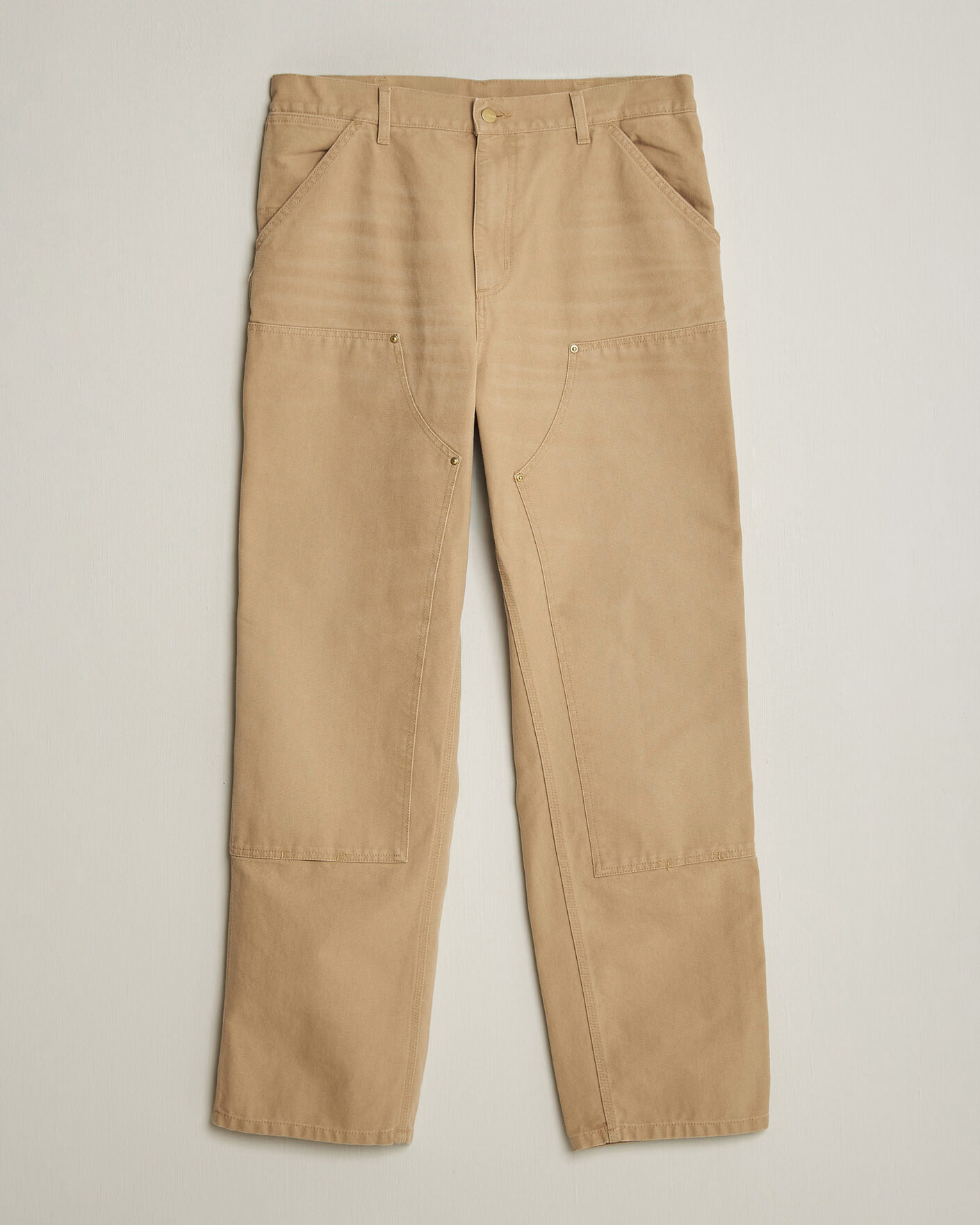Men | Trousers | Carhartt WIP | Double Knee Pants Dusty Age Brown