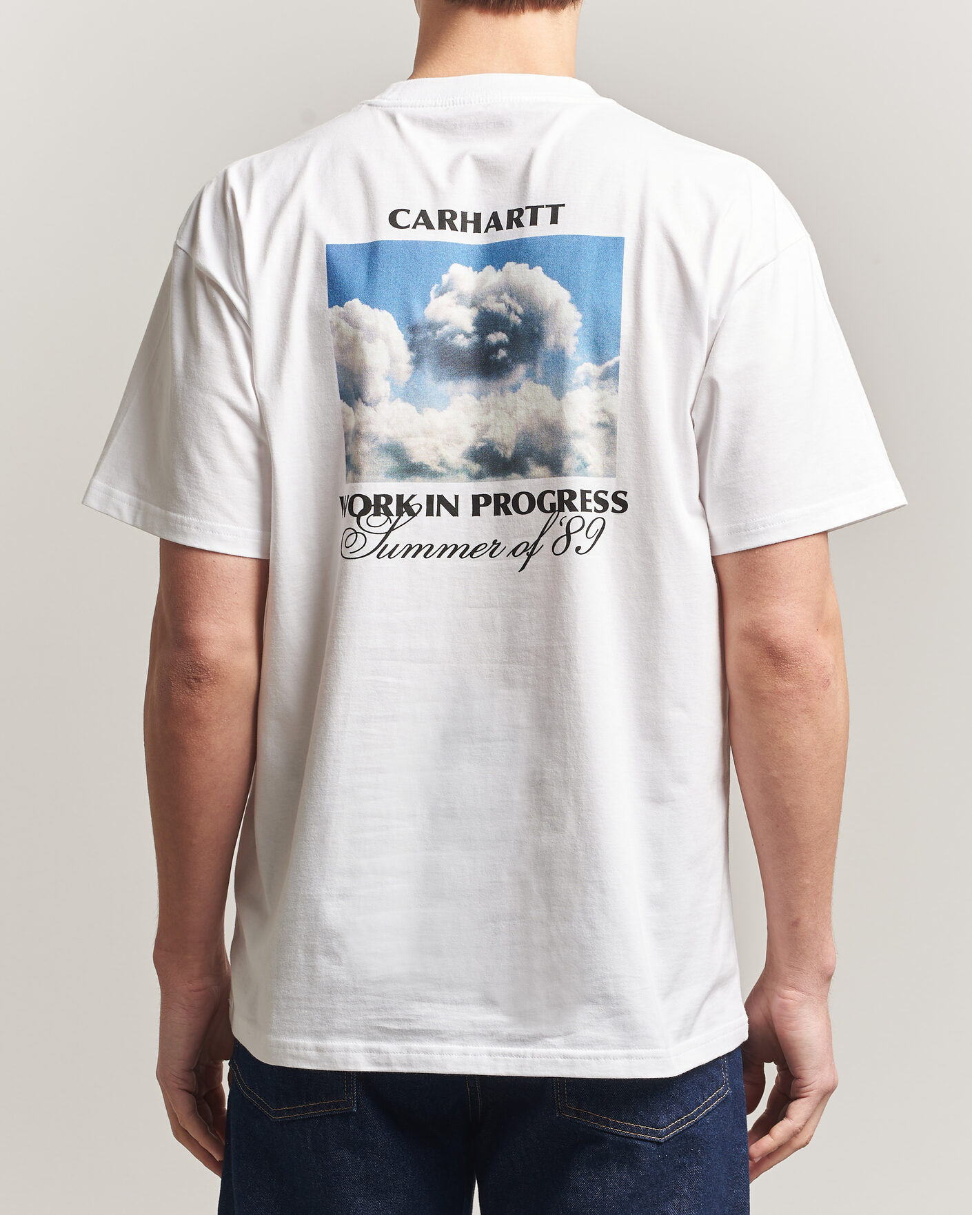 Men | T-Shirts | Carhartt WIP | Warm Vievs T-Shirt White