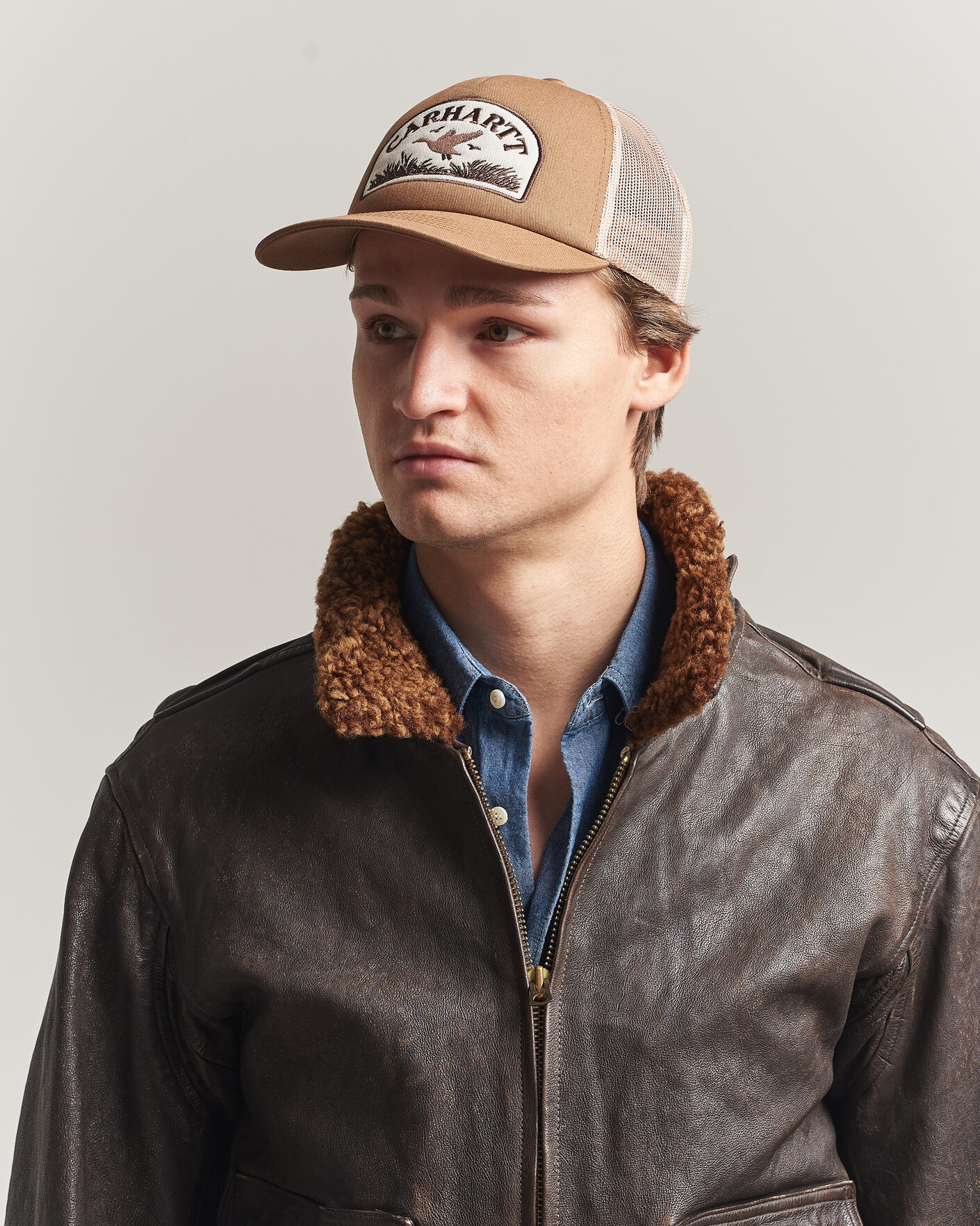 Men | Hats & Caps | Carhartt WIP | Take Off Trucker Cap Stone