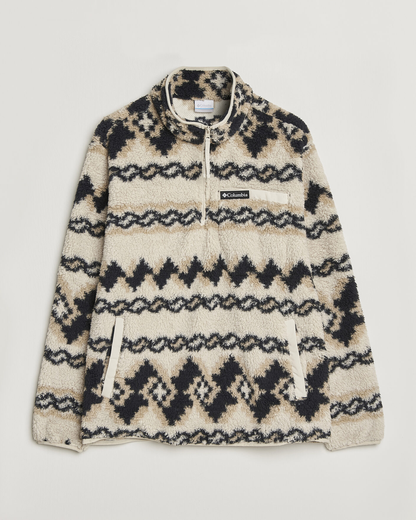 Men | Sweaters & Knitwear | Columbia | Rugged Ridge High Pile Half Zip Dark Stone Knitknot