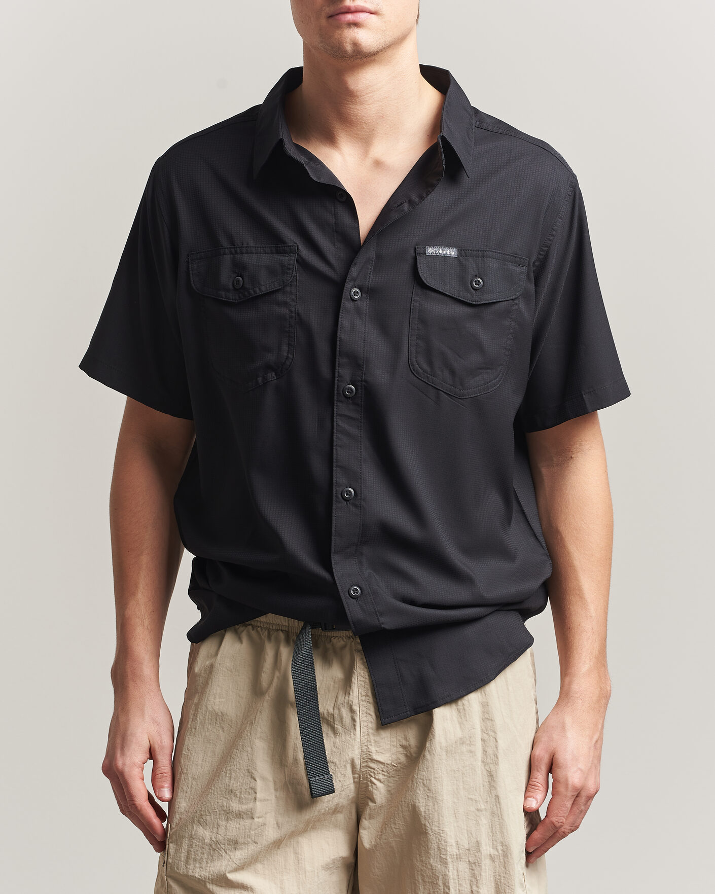 Men | Shirts | Columbia | Utilizer II Short Sleeve Ripstop Shirt Black