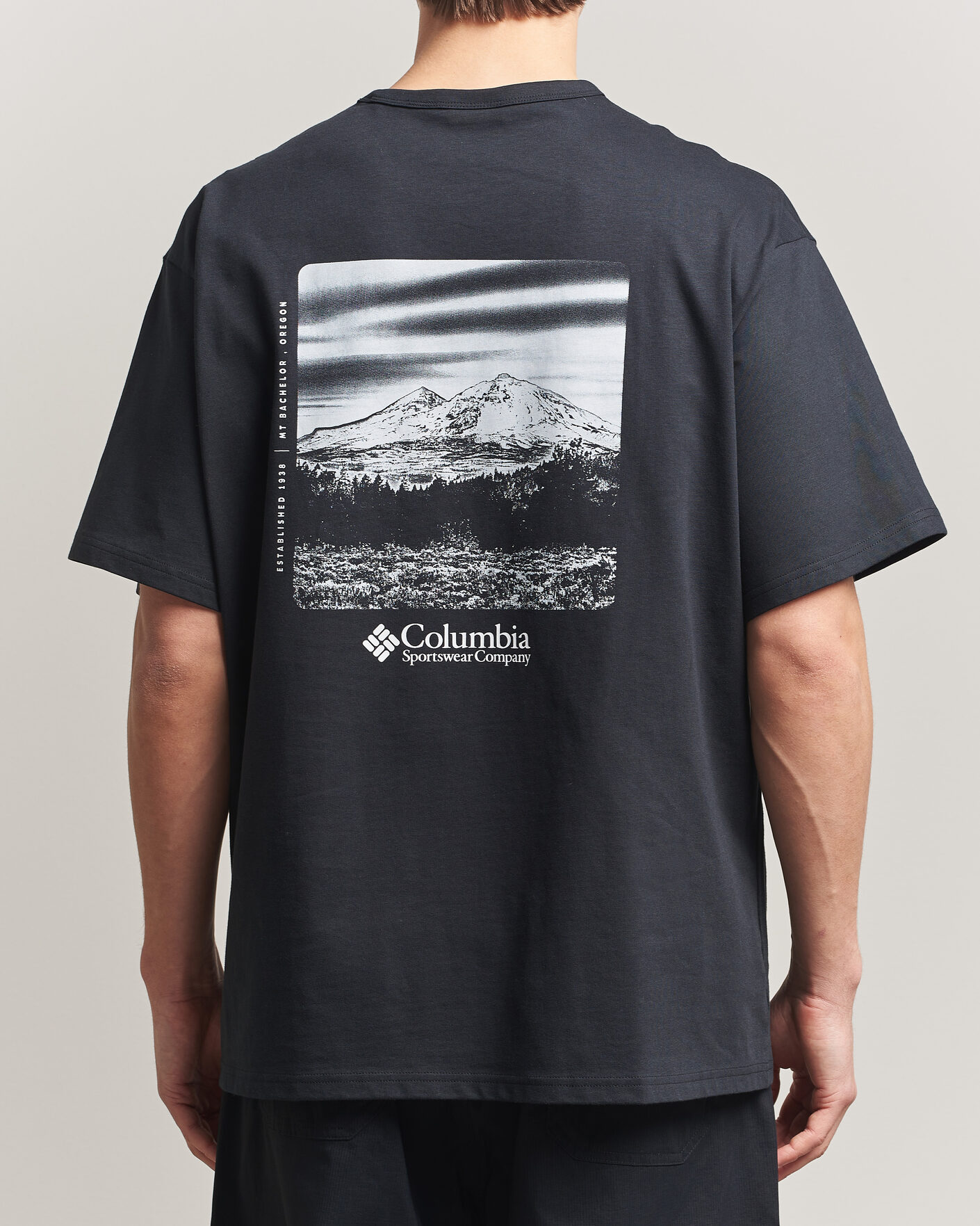 Men | T-Shirts | Columbia | Heavyweight Back Graphic T-Shirt Black