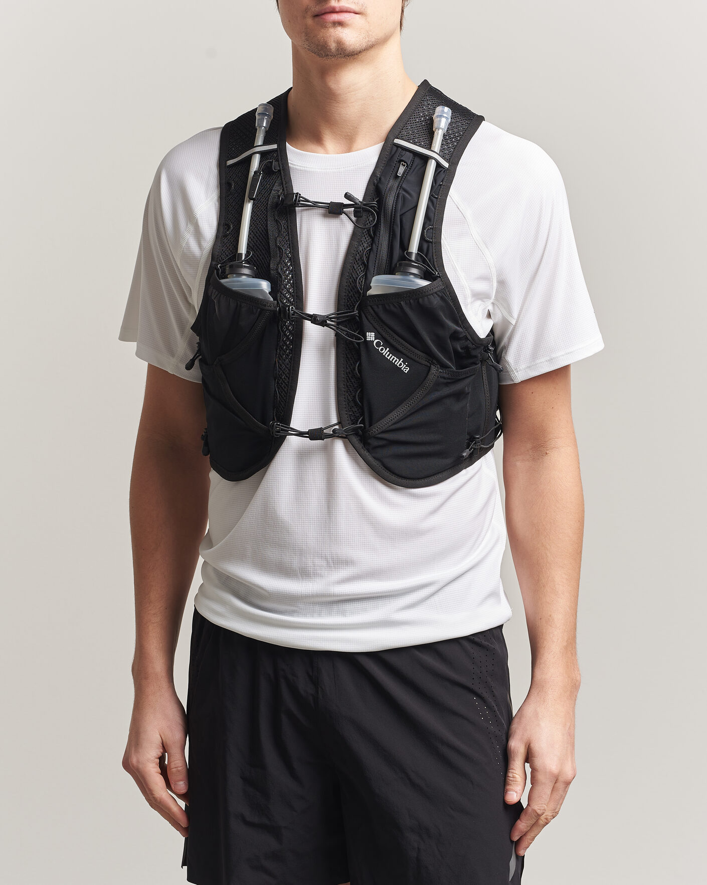 Men | Sweaters & Knitwear | Columbia | Speed Trail Running Vest Black