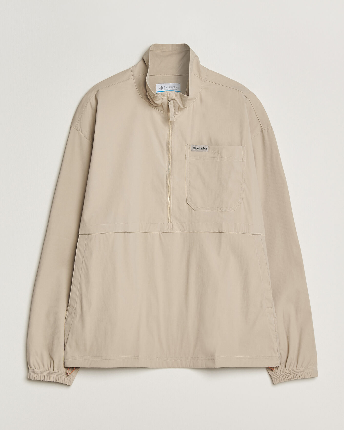 Men | Coats & Jackets | Columbia | Landroamer Half-Zip Overshirt Ancient Fossil