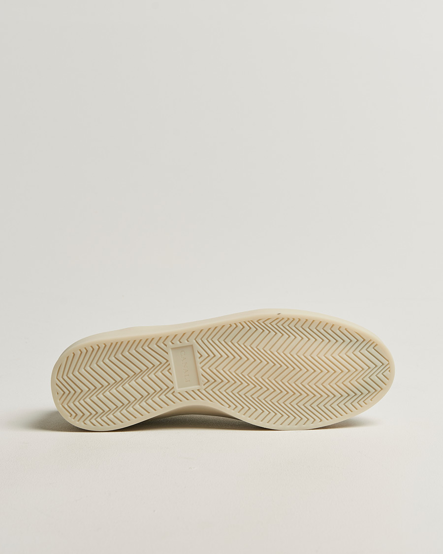 Men | Sneakers | Canali | Plain Sneaker White