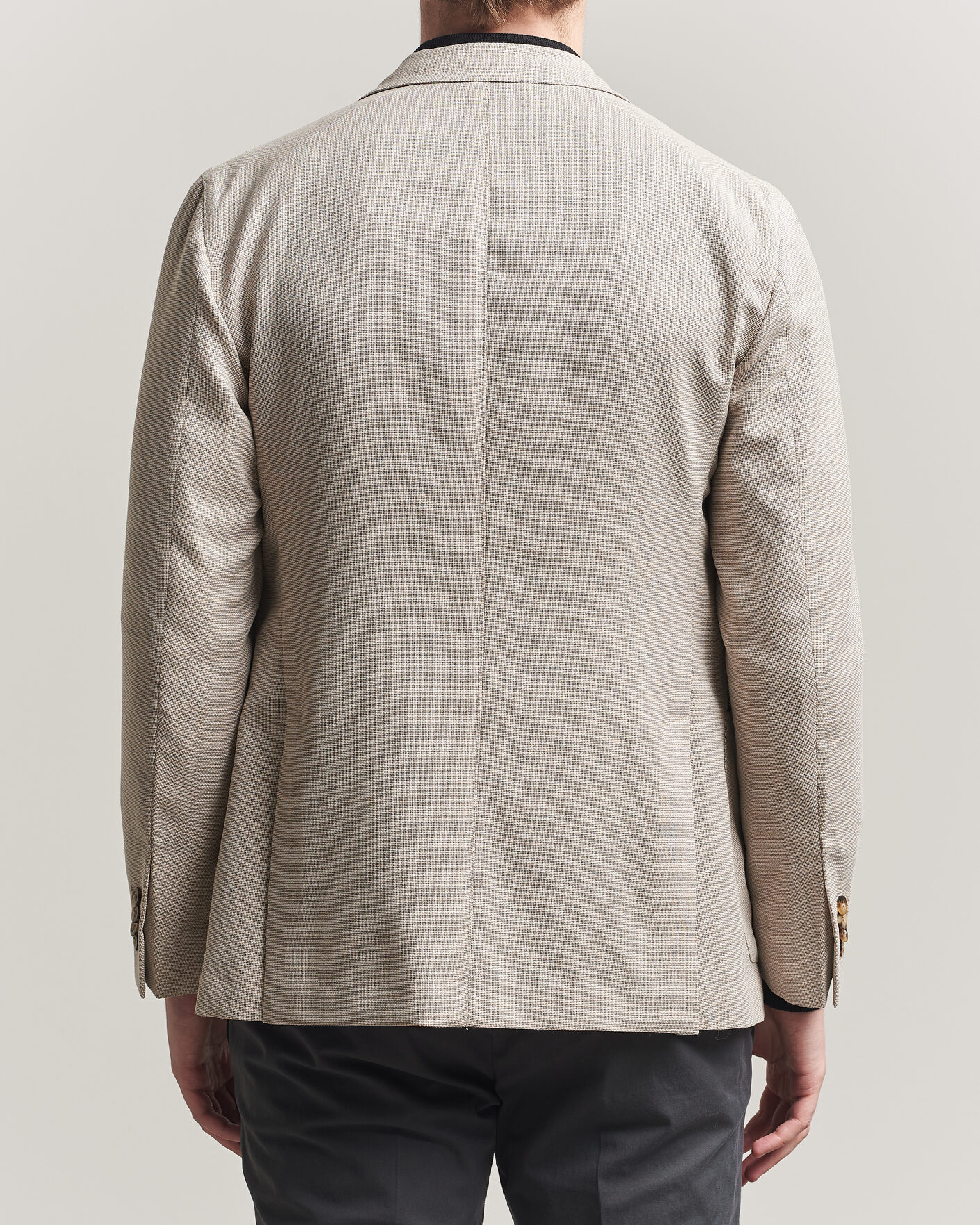 Men | Blazers | Boglioli | K Jacket Wool Hopsack Blazer Light Beige