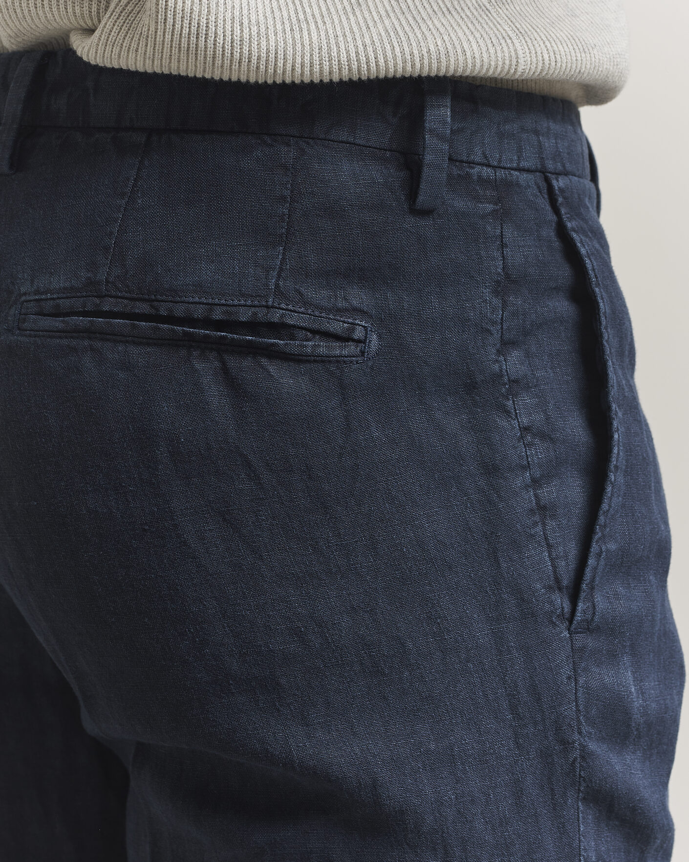 Men | Suits | Boglioli | K Jacket Linen Suit Navy