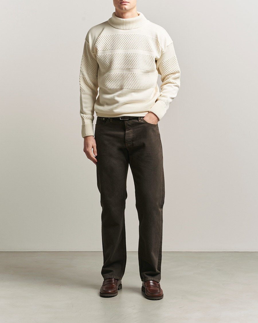 Men | Sweaters & Knitwear | S.N.S. Herning | Fisherman Sweater Natural White