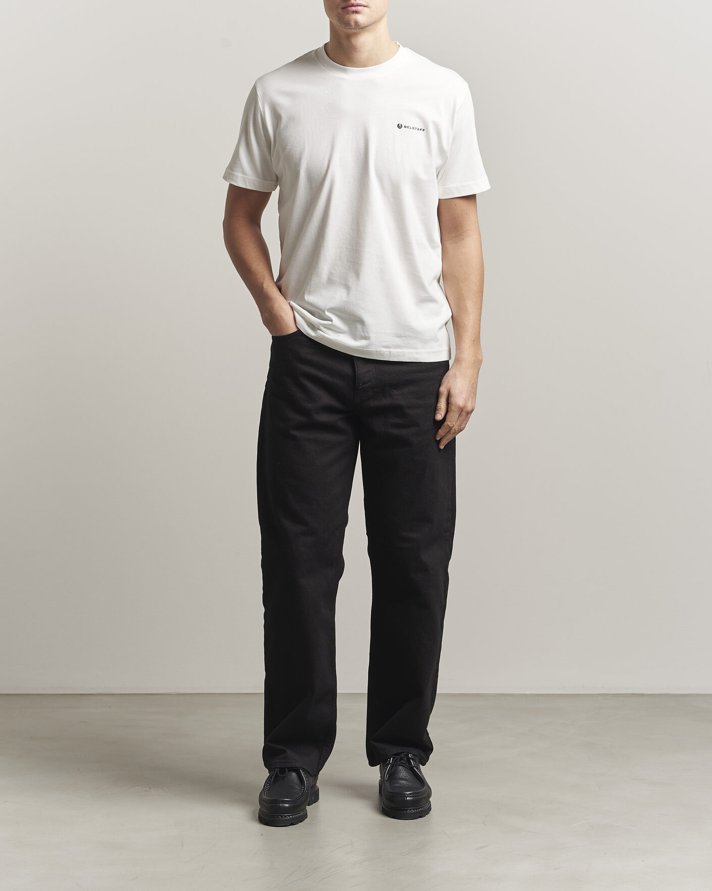 Men | T-Shirts | Belstaff | 3-Pack Squad Crew Neck T-Shirt Black/Dark Ink/White