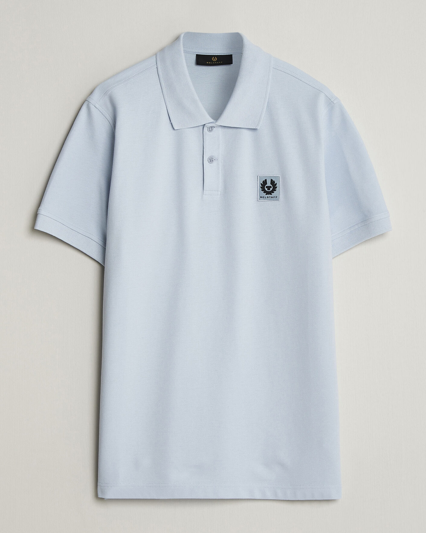Men | Polo Shirts | Belstaff | Signature Polo Sky Blue