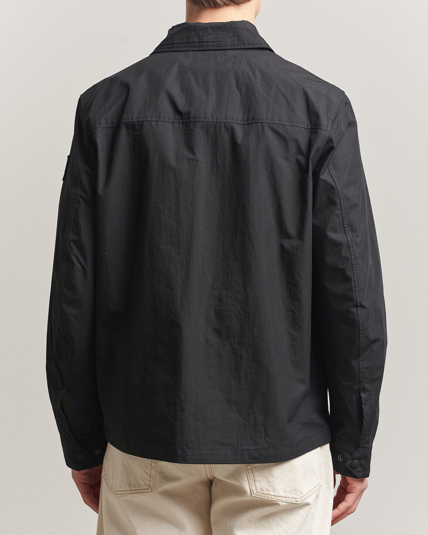 Men | Shirts | Belstaff | Cargo Overshirt Black