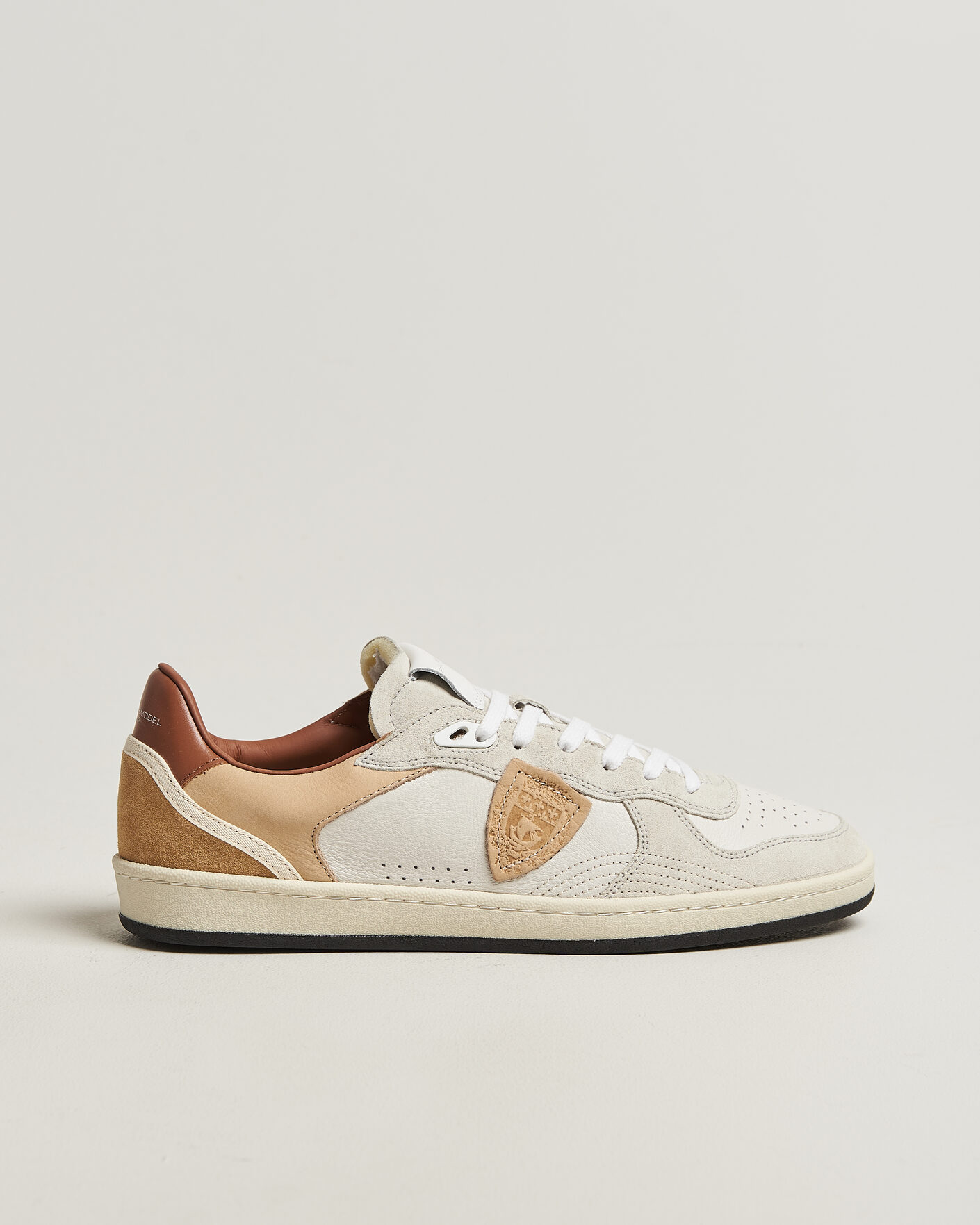 Men | Sneakers | Philippe Model | Pgal Low Leather Sneaker Light Brown