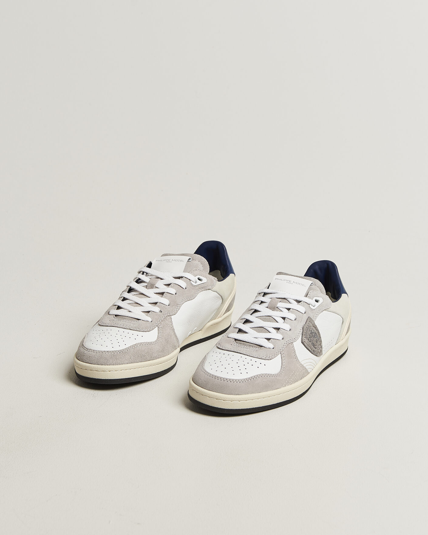 Men | Sneakers | Philippe Model | Pgal Low Leather Sneaker Grey