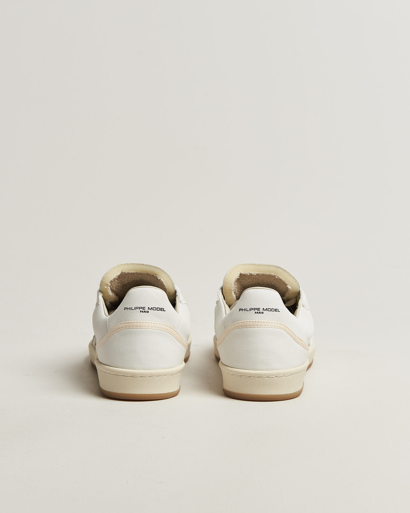 Men | Sneakers | Philippe Model | Pgal Low Leather Sneaker White