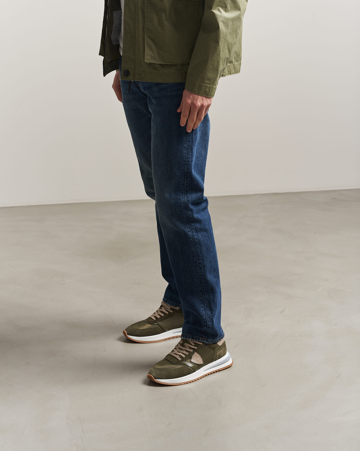 Men | Sneakers | Philippe Model | Tropez 2.1 Low Top Sneaker Military