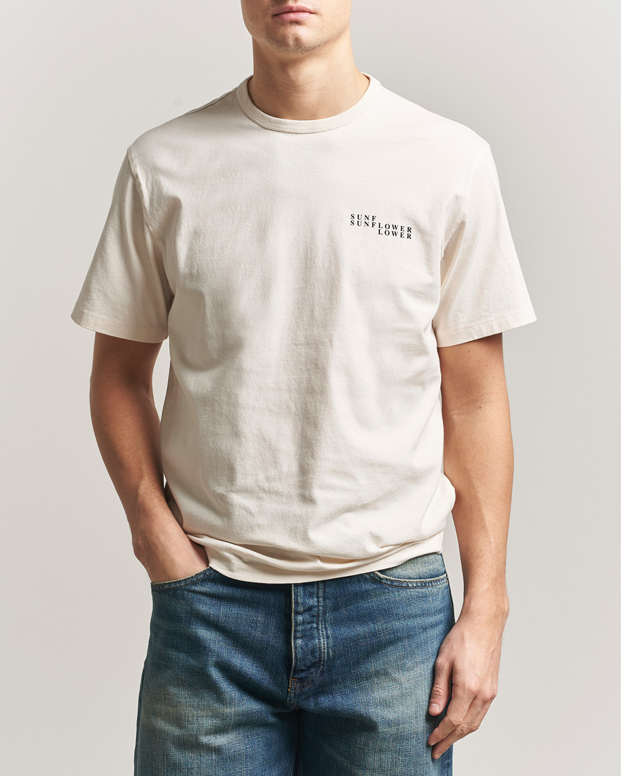 Men | T-Shirts | Sunflower | Logo T-Shirt Off White