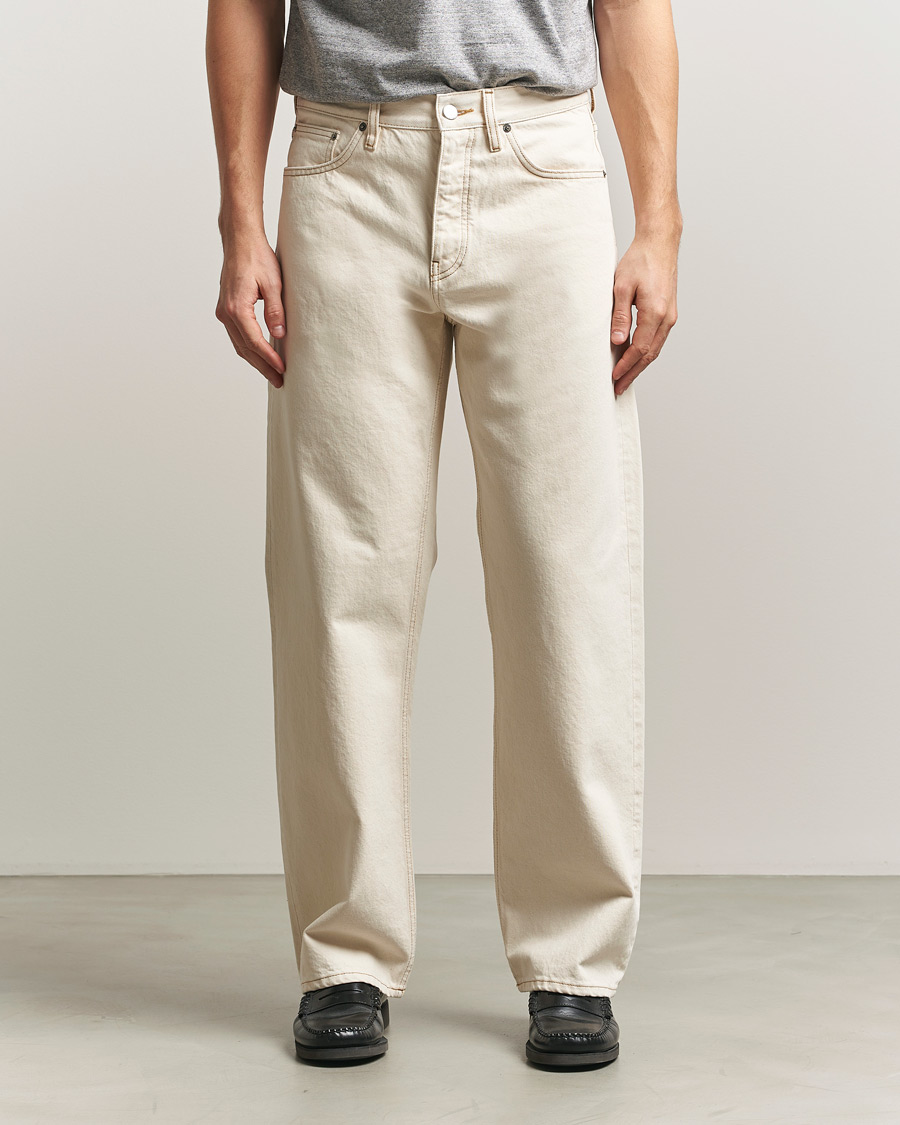 Men | Jeans | Sunflower | Loose Jeans Ecru Contrast