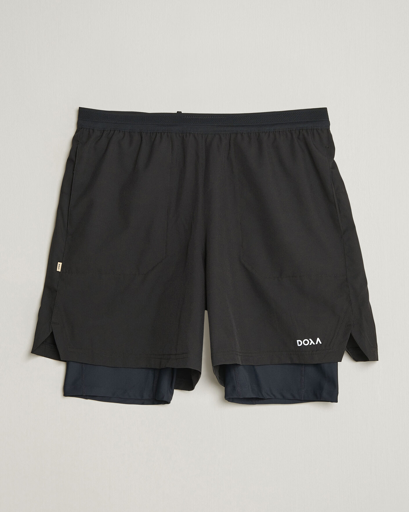 Men | Shorts | DOXA | Rerun 2-In-1 Shorts Black