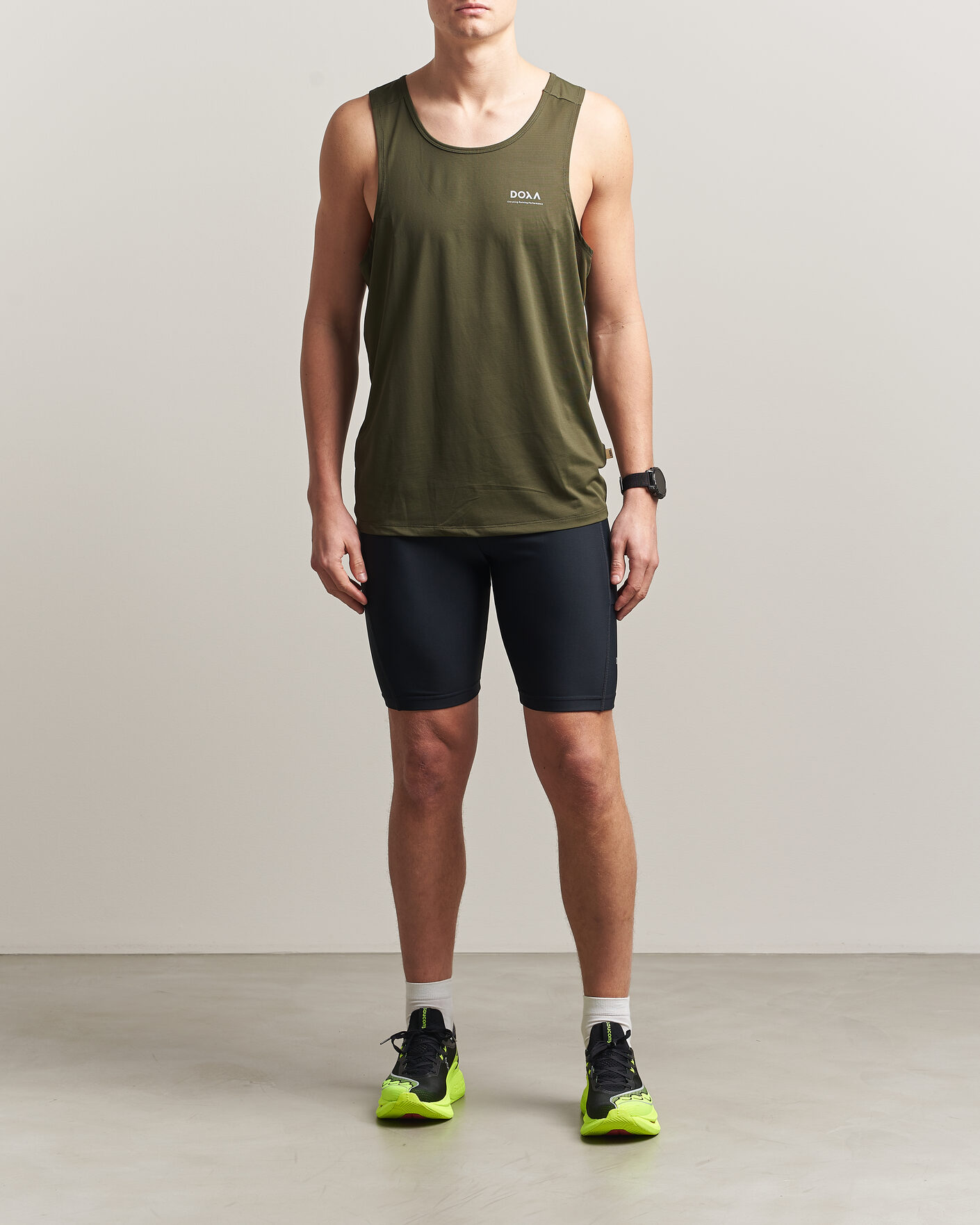Men | Shorts | DOXA | Rerun Half Tights Black