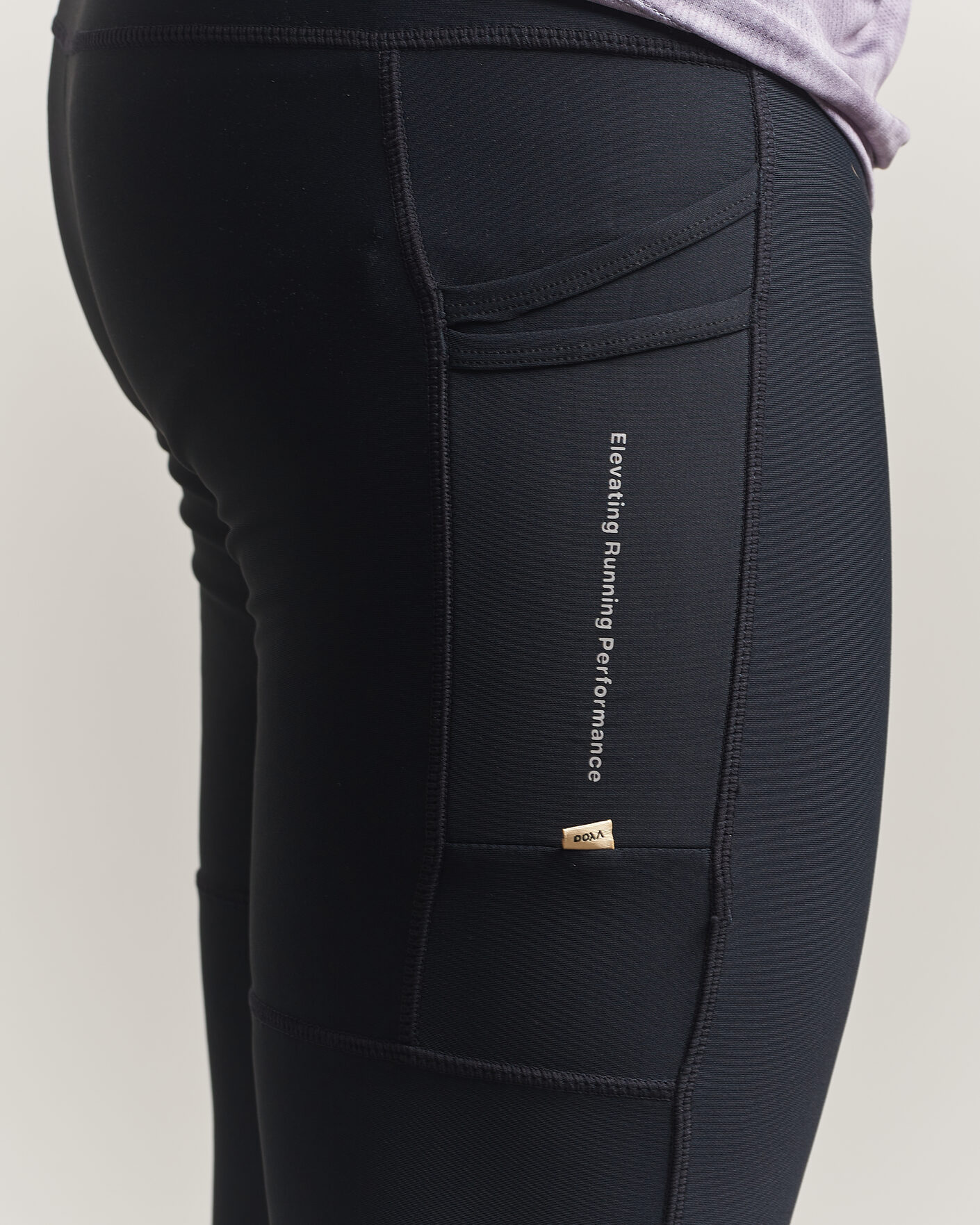 Men | Trousers | DOXA | Rerun Tights Black