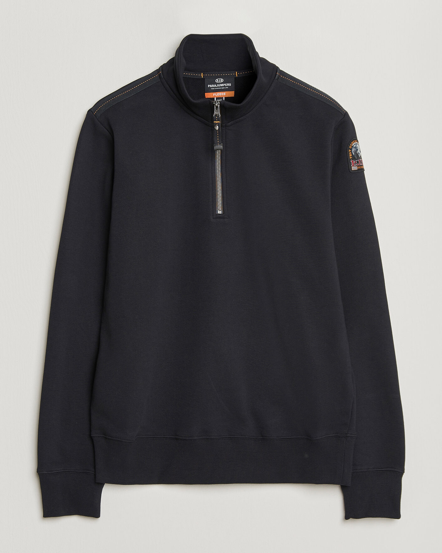 Men | Sweaters & Knitwear | Parajumpers | Broad Peak Super Easy Half Zip Black