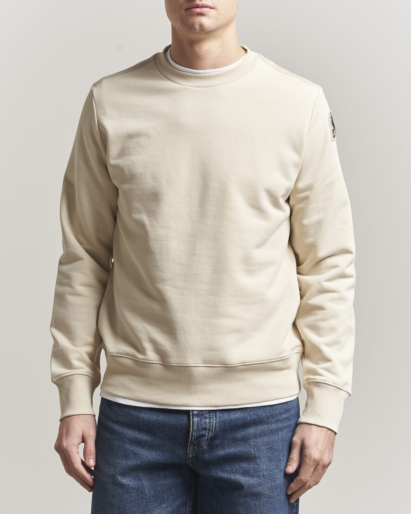 Men | Sweaters & Knitwear | Parajumpers | K2 Super Easy Crew Neck Sweatshirt Bone