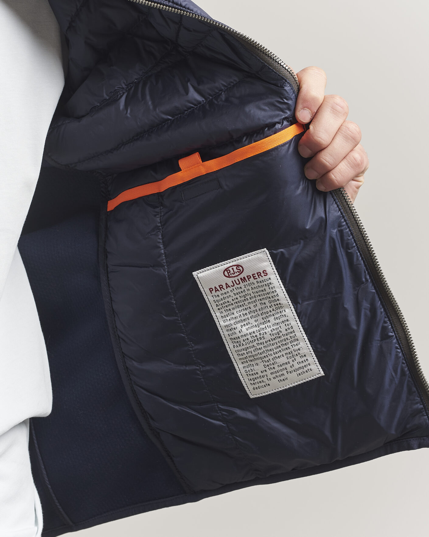 Men | Coats & Jackets | Parajumpers | Jayden Mesh Hybrid Jacket Navy