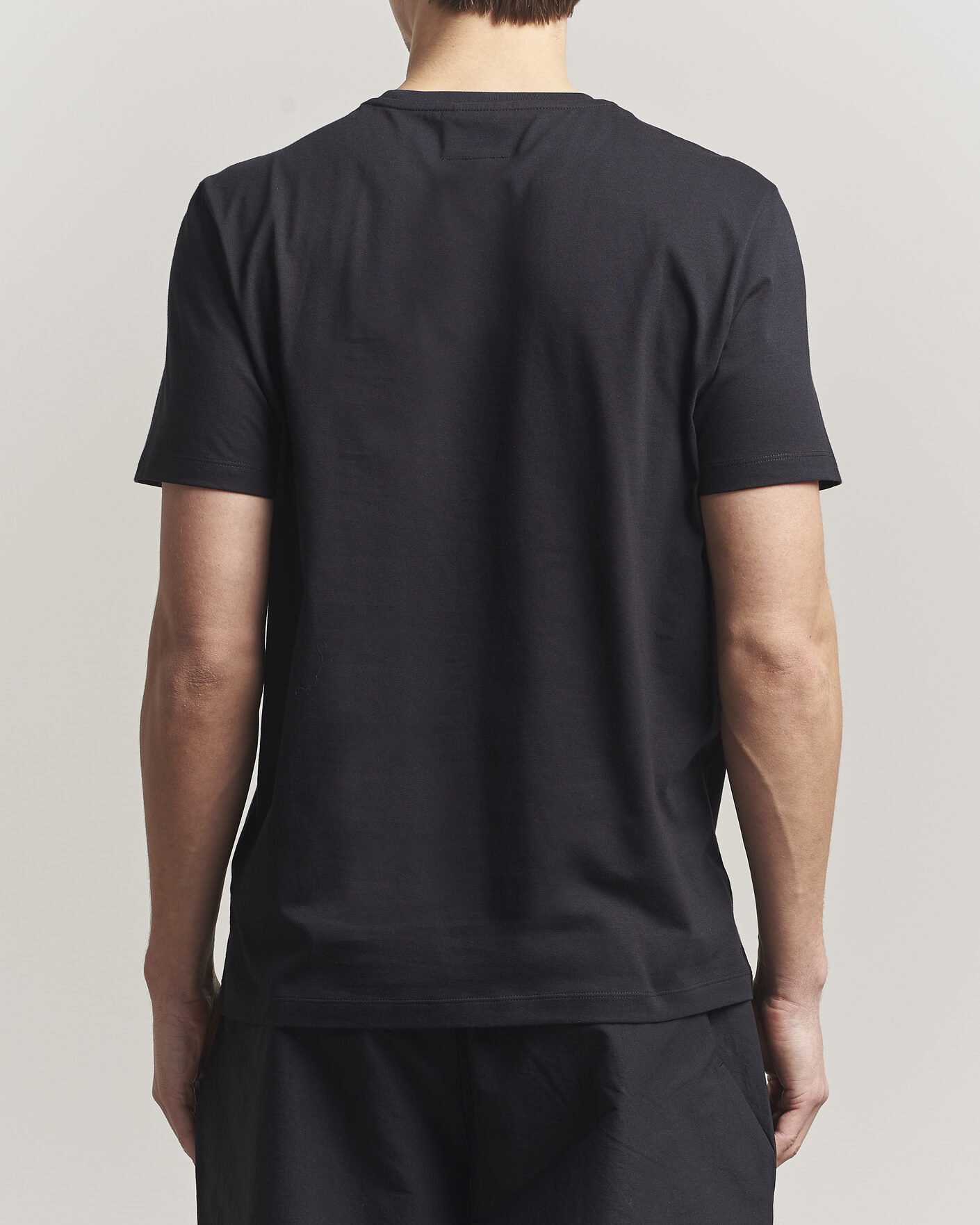 Men | T-Shirts | Parajumpers | Patch Crew Neck T-Shirt Black