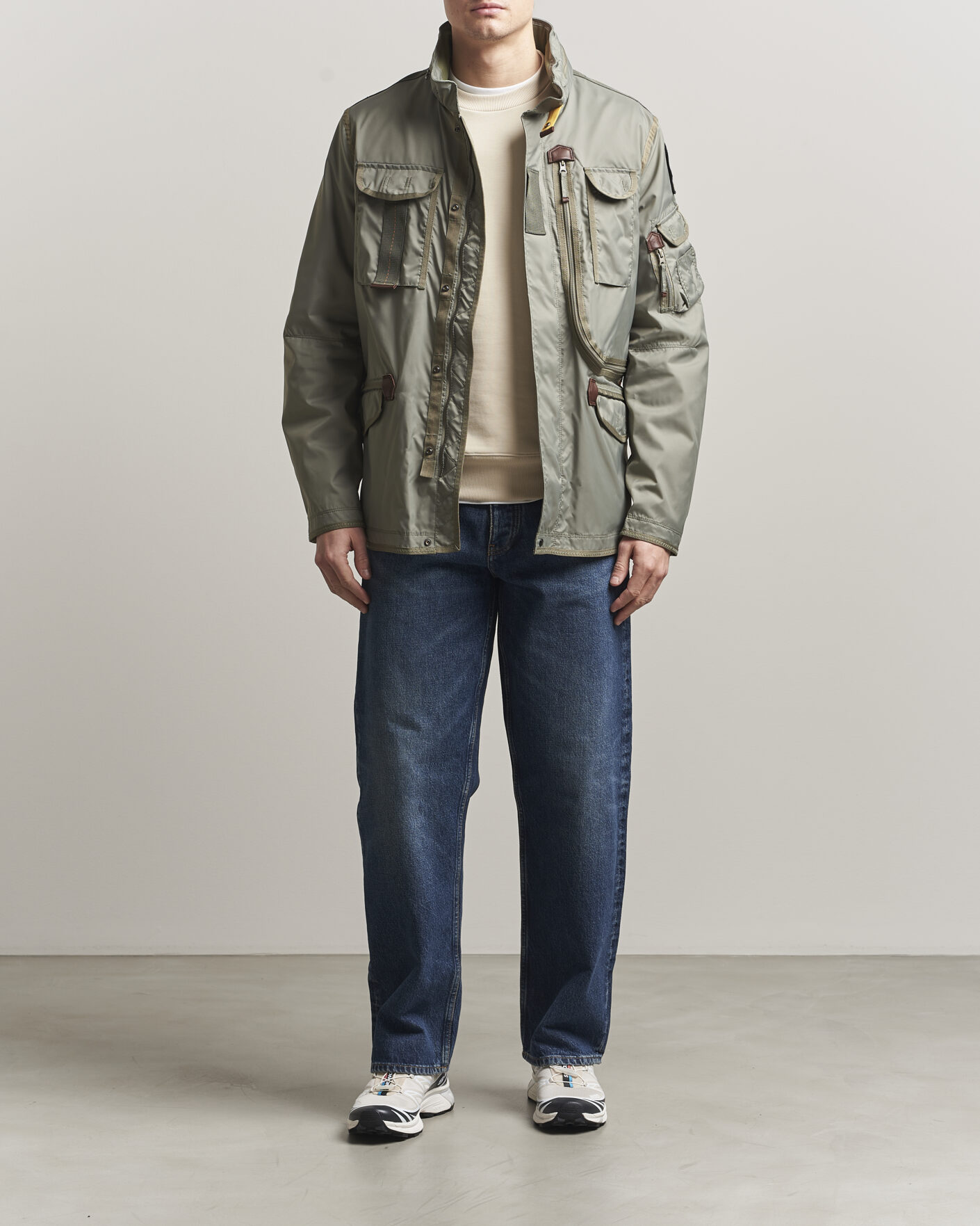 Men | Coats & Jackets | Parajumpers | Morgan Spring Masterpiece Jacket Ashen Sage