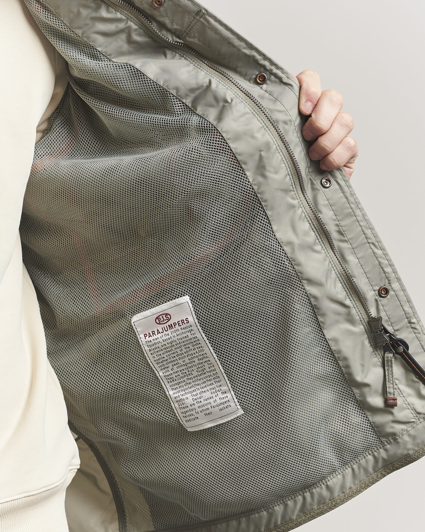 Men | Coats & Jackets | Parajumpers | Morgan Spring Masterpiece Jacket Ashen Sage