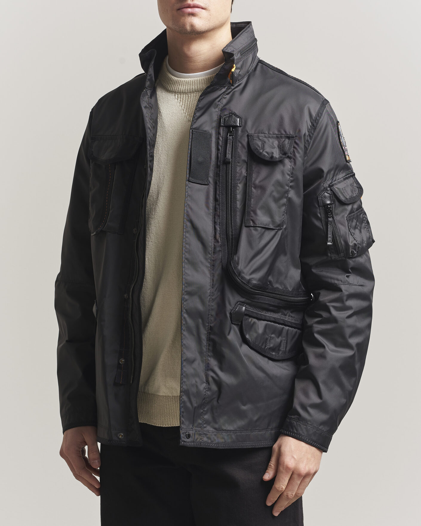 Parajumpers Morgan Spring Masterpiece Jacket Off Black at