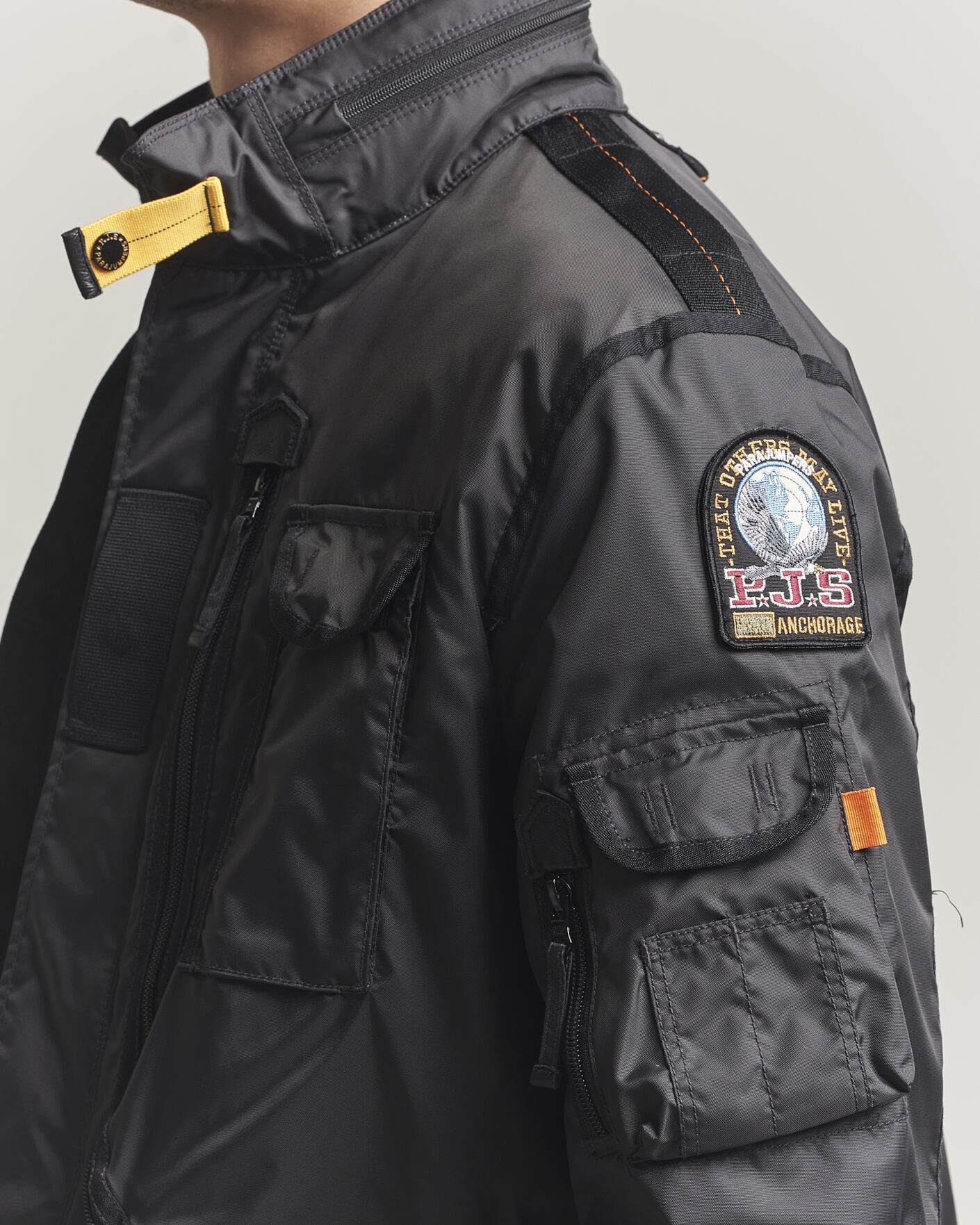 Parajumpers Morgan Spring Masterpiece Jacket Off Black at