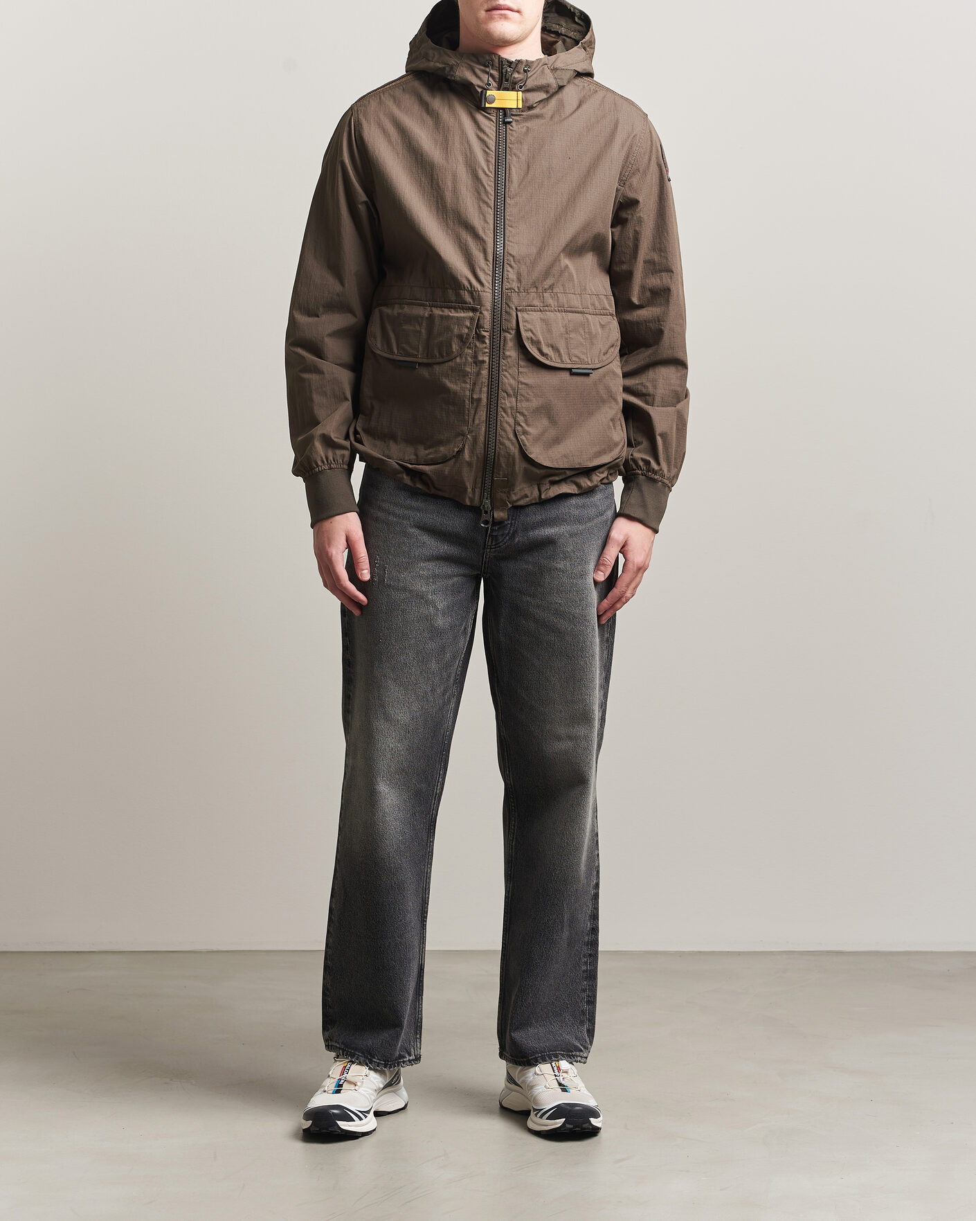 Men | Coats & Jackets | Parajumpers | Jonas Rescue Uniform Hooded Jacket Antique Bronze