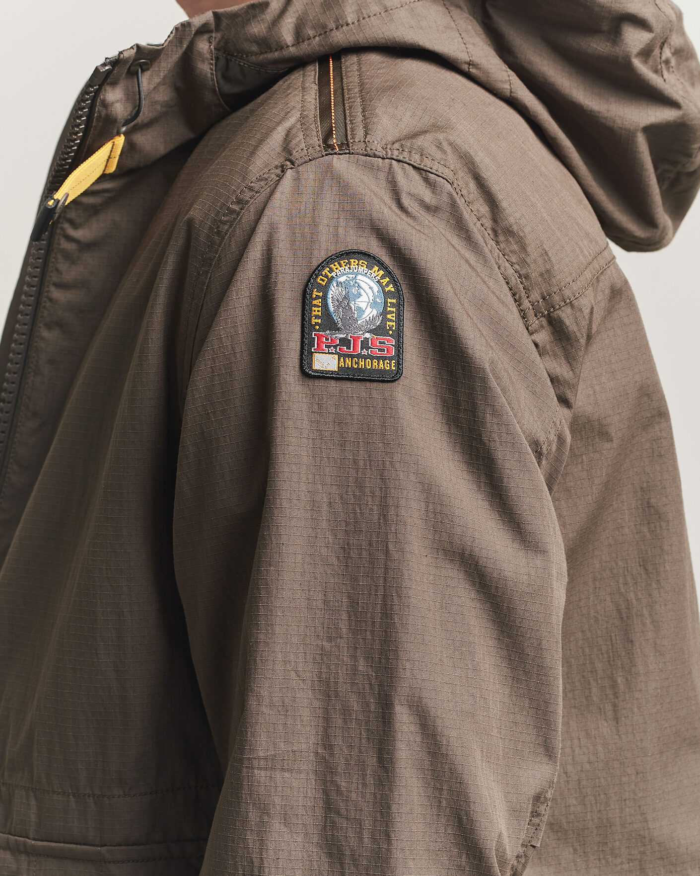 Men | Coats & Jackets | Parajumpers | Jonas Rescue Uniform Hooded Jacket Antique Bronze