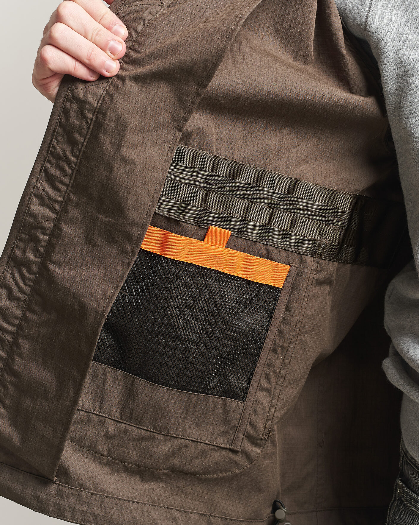 Men | Coats & Jackets | Parajumpers | Jonas Rescue Uniform Hooded Jacket Antique Bronze