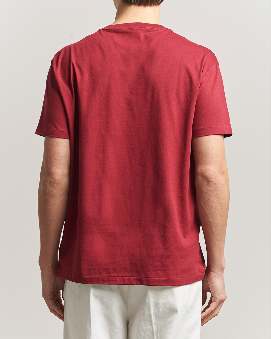 Men | T-Shirts | Polo Ralph Lauren | V-Neck T-Shirt Heritage Red