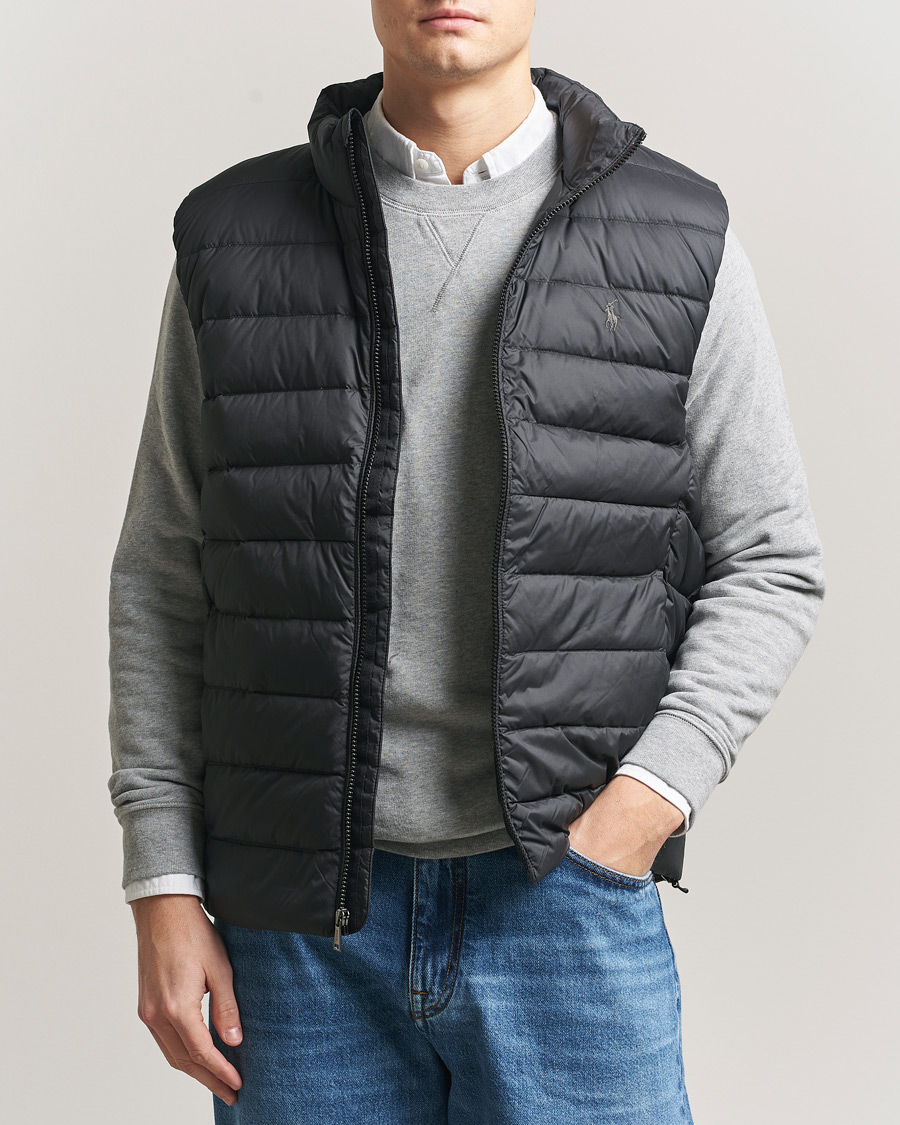 Men | Gilets | Polo Ralph Lauren | Matte Insulated Vest Black