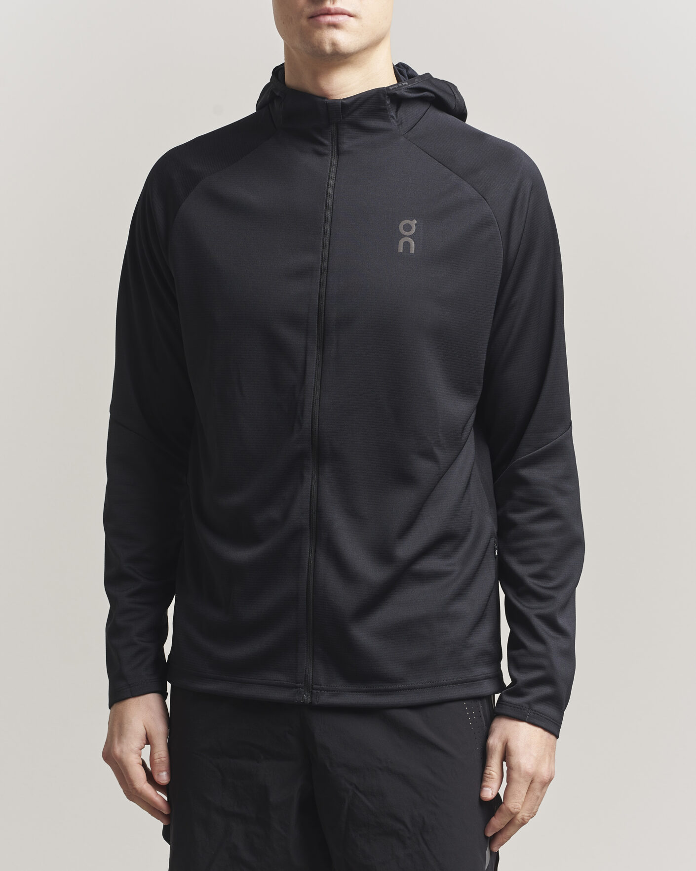 ON Climate Zip Hoodie Black at CareOfCarl.com
