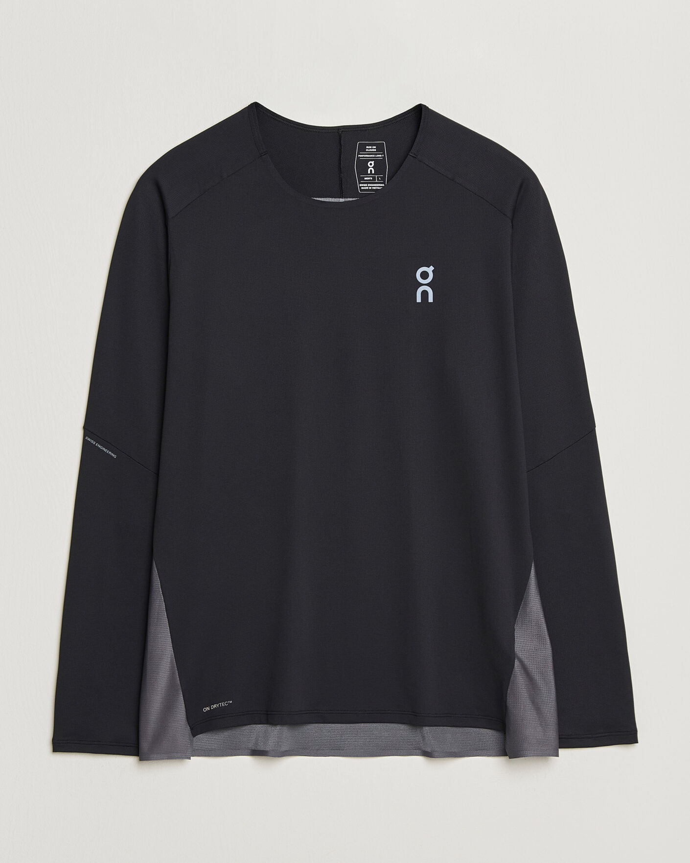 Men | Sweaters & Knitwear | On | Performance Long Sleeve T-Shirt Black