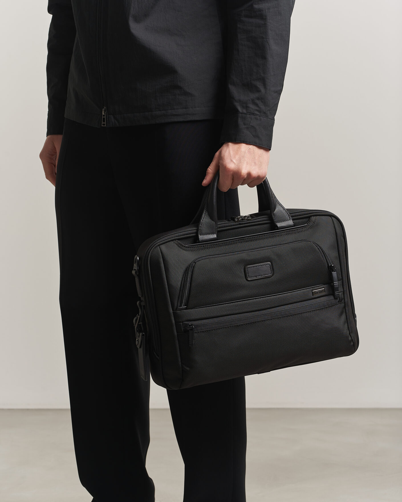 Men | Bags | TUMI | Alpha 4 Medium Briefcase Black