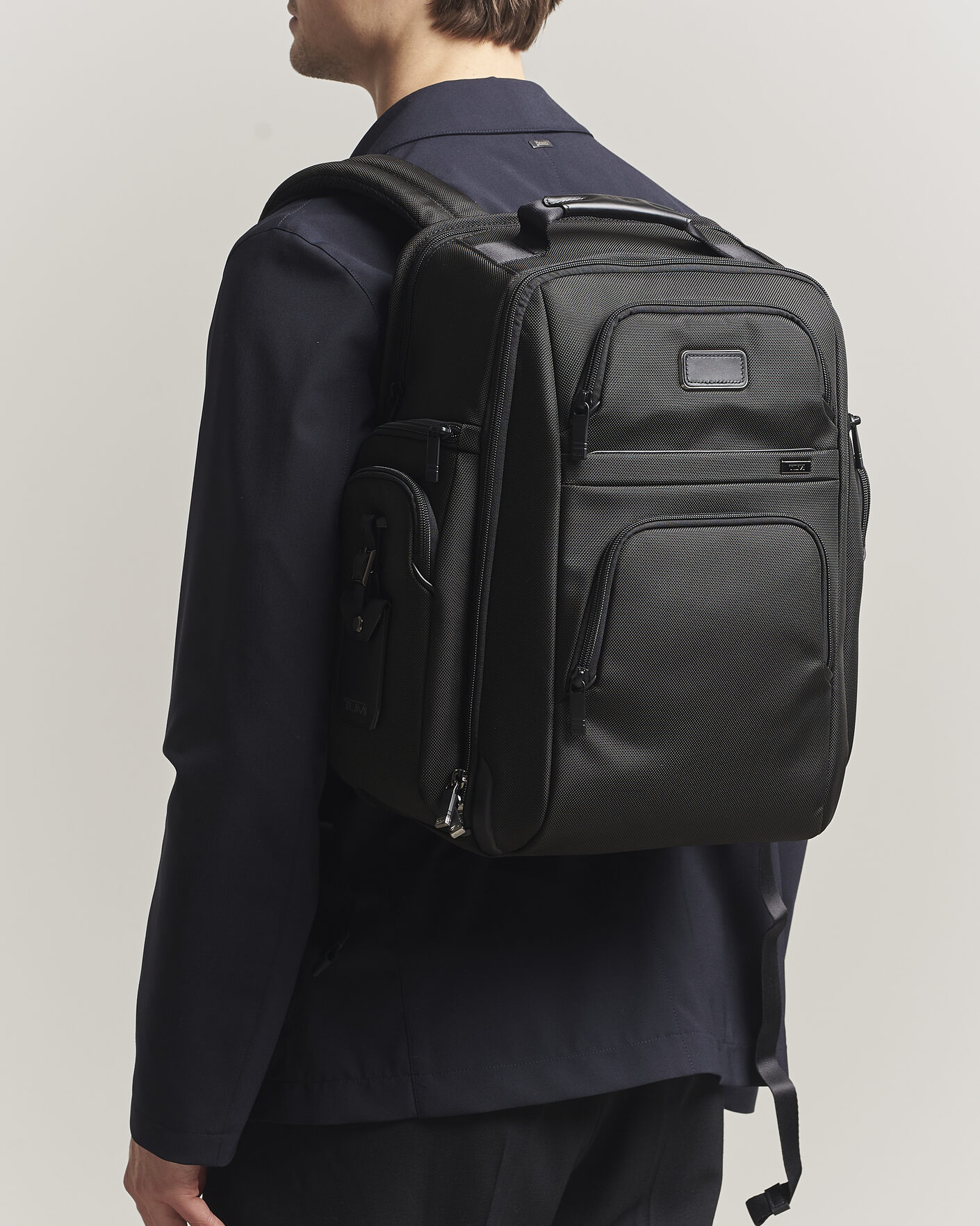 Men | Bags | TUMI | Alpha 4 Brief Backpack Black